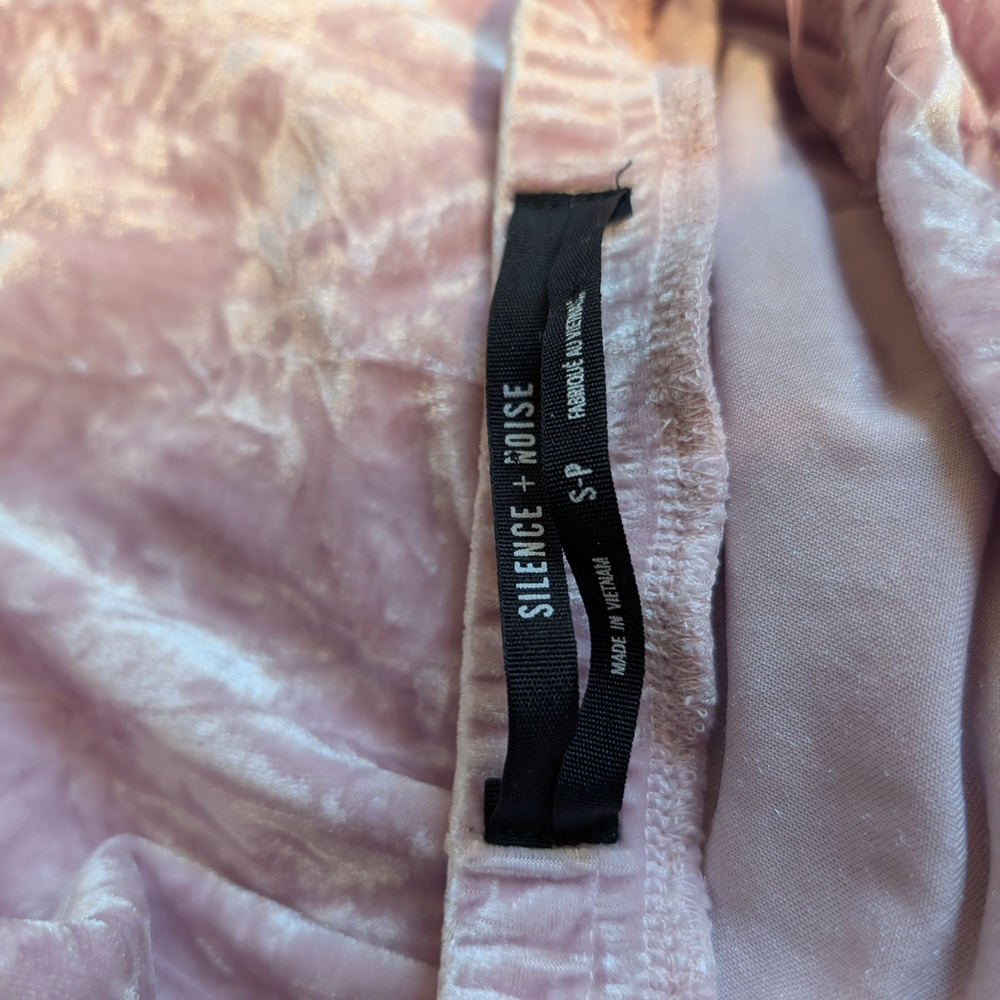 silence + noise Pink Velvet Fairy Festival Summer Resort Dress Size Small - Picture 2 of 7